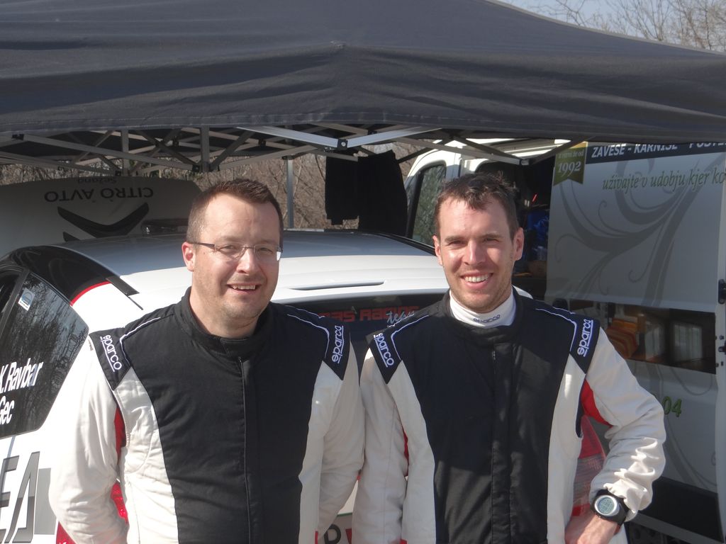 Tudi letos skupaj v rally avtomobilu - Kristjan Ravbar in Aljaž Gec
