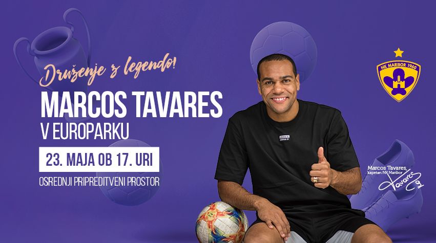 Druženje z legendo: Meet&Greet z Marcosom Tavaresom v Europarku