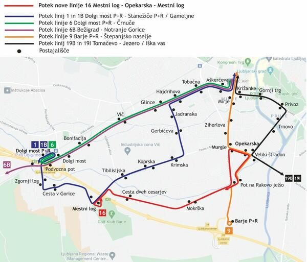 Po obnovljeni Cesti dveh cesarjev vozi nova linija mestnih avtobusov