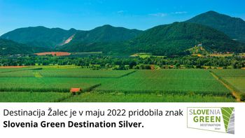 Žalec - ponosni prejemnik Slovenia Green Destination SILVER