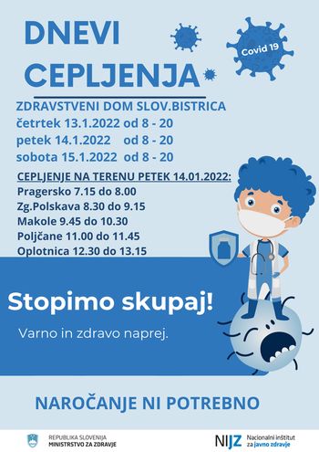 Akcija cepljenja ponovno v Poljčanah