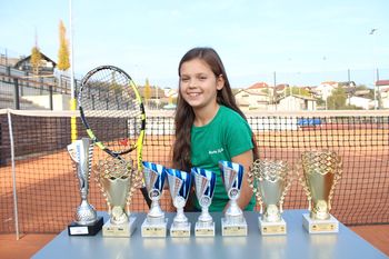 Lina − uspešna tenisačica