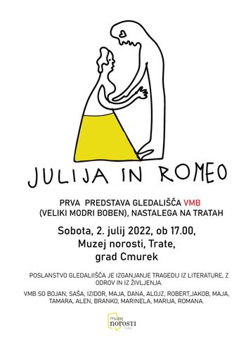 Predstava "Julija in Romeo" v Muzeju norosti