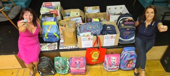 Dobrodelna akcija zbiranja šolskih torb 