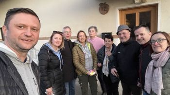 Begunska družina iz Ukrajine v Zaklancu