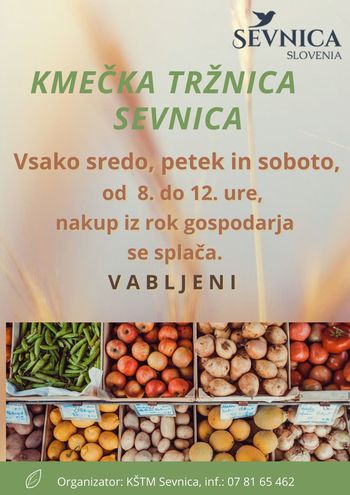 Kmečka tržnica v Sevnici 