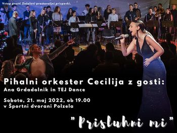 Pihalni orkester Cecilija z gosti: Ana Grdadolnik in TEJ Dance